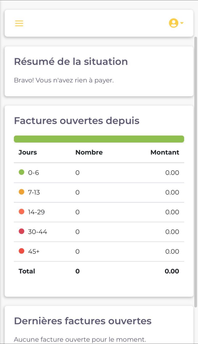 Facturation automatisée et suivi des paiements